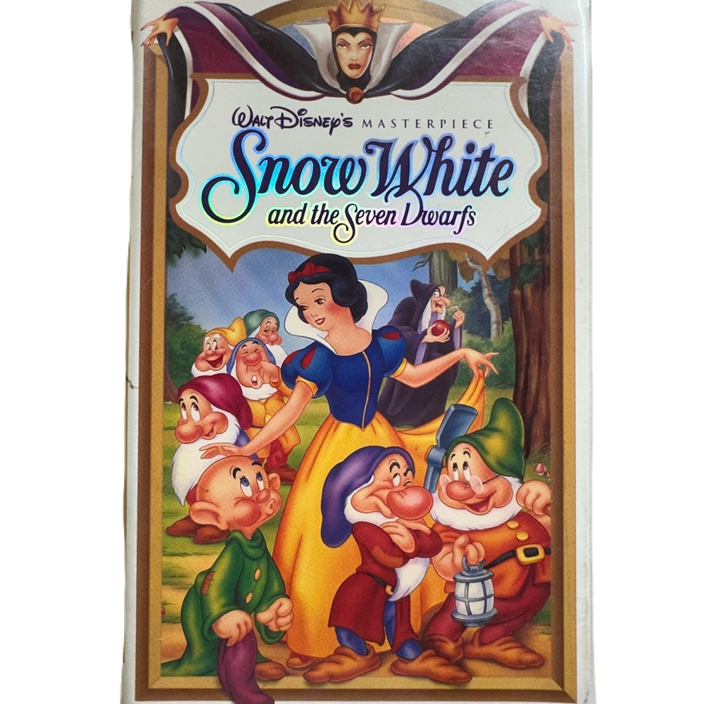 Disney Snow White and the Seven Dwarfs VHS